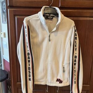 Harley-Davidson Cream Fleece Jacket